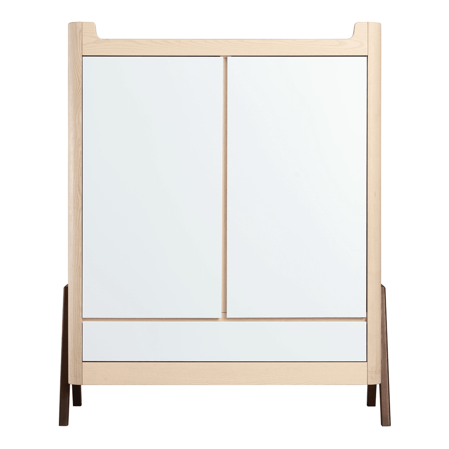 Hera Wardrobe - Natural Ash | Walnut - Gaia Baby