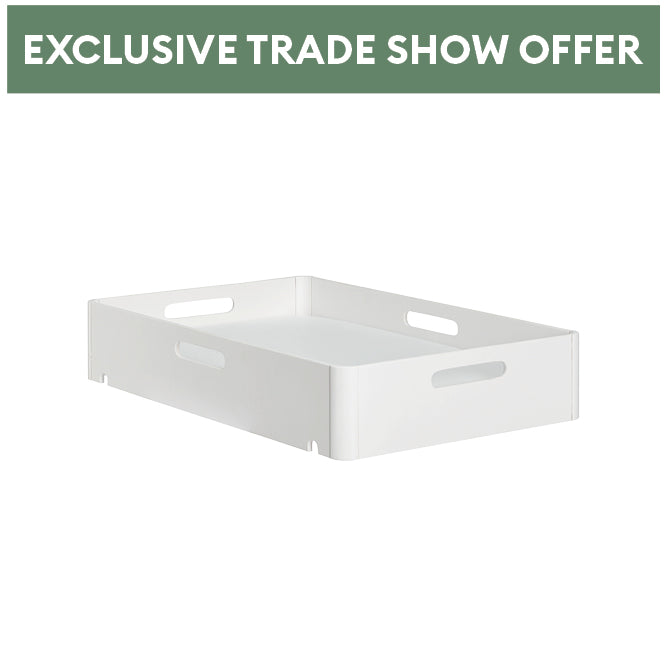 Exclusive Expo Offer - Changing Station - White