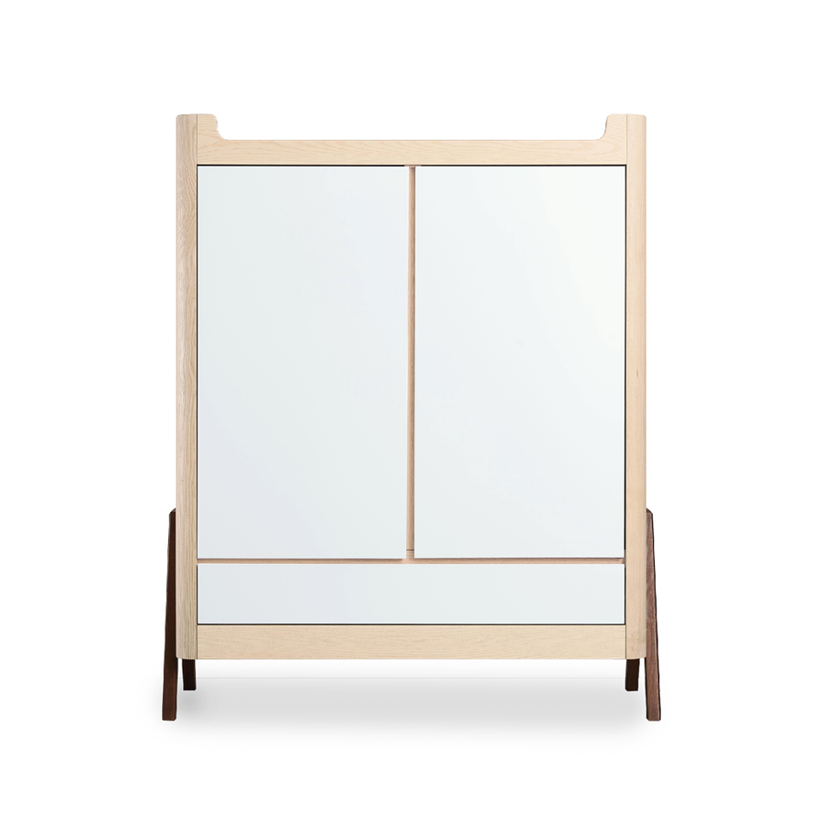 Hera Wardrobe - Natural Ash | Walnut - Gaia Baby