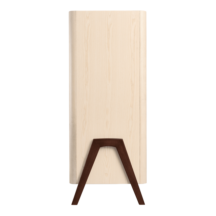 Hera Wardrobe - Natural Ash | Walnut