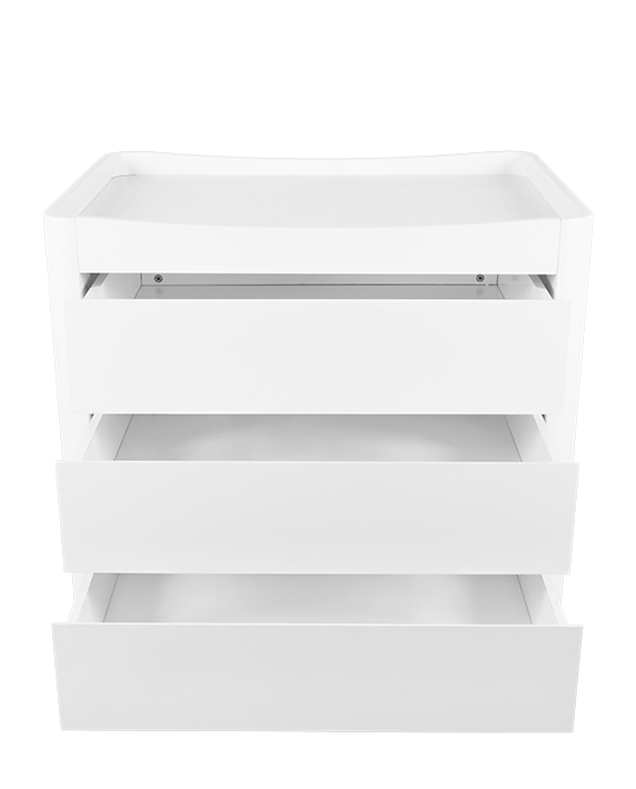 Serena Dresser - White | Walnut