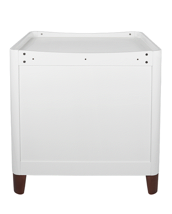Serena Dresser - White | Walnut