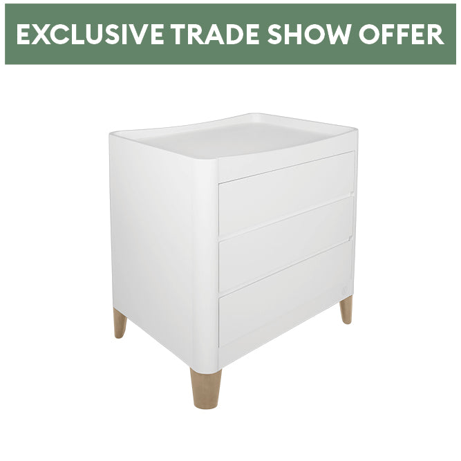 Exclusive Expo Offer - Serena Dresser - White | Natural