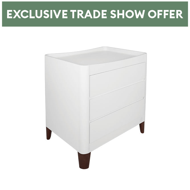 Exclusive Expo Offer - Serena Dresser - White | Walnut