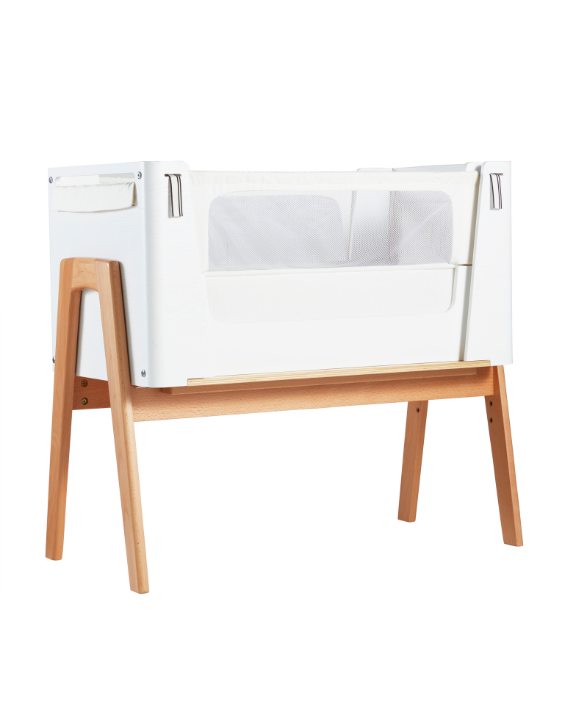 Gaia Baby Nursery Furniture - 2 Piece Set - Scandi White | Natural - Gaia-Baby